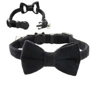 Collier pour chien avec nœud papillon et cloche, accessoires de décoration charmants, collier pour chien et chat pour la maison, mariage, photographie, voyage et randonnée