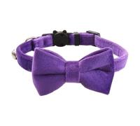 Collier pour chien avec nœud papillon et clochette - Accessoires de décoration pour les voyages, la photographie, la maison, les mariages, les promenades