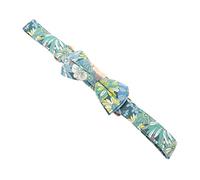 Collier pour chien avec nœud papillon et motif floral - Accessoire pour les fêtes de Noël - Collier mignon pour chaton et chiot - Ornement unique pour animaux de compagnie pour événements spéciaux