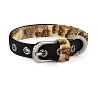 Collier pour chien avec signe du dollar doré, réglable, doux et confortable avec boucle en métal pour animal domestique de petite et moyenne taille