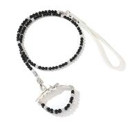 Collier pour Chien avec Strass Perles,Ensemble Collier et Laisse pour Chien,Ensemble Laisse et Collier pour Animaux,Ensemble Collier et Laisse pour Animal Domestique pour Chiot Chaton (L, Noir Set)