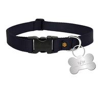 Collier pour chien Basic Dog - Tag Collar Alpha Industries - Black XS