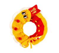 Collier pour chien - Bavoir pour chiots du Nouvel An | Jolie décoration du cou du chiot | Collier en tricot pour animaux de compagnie | Accessoires en tissu pour colliers pour animaux de compagnie |