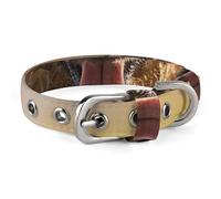 Collier pour chien berger allemand - Réglable - Doux et confortable - Avec boucle en métal - Pour animal domestique de petite et moyenne taille