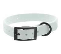 Collier pour chien boucle double Canihunt Ctech 2 Blanc 5x0,4x60 cm