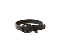 Collier pour chien caoutchouc Kentucky Noir M/L