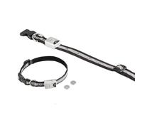 Collier pour chien clignotant à LED Nobby Pet Noir 15 mm x 30x40 cm