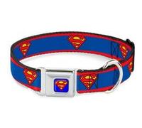 Collier pour chien - DC Comics - Superman Taille M 28/43 cm - 2,5 cm NC