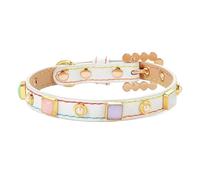 Collier pour Chien Diamant Collier en Diamant for Chiot et Chat, Cuir PU, for Animaux de Compagnie, for Petits Chiens, Collier réglable for Chats(Color 2,S)