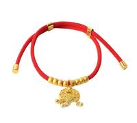 Collier pour Chien du Nouvel an, Collier pour Chat du Nouvel an,Année du Collier pour Animaux de Compagnie Serpent - Collier à Breloques avec Serrure ou hochet de bénédiction en Or, Bonheur, réglable
