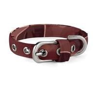 Collier pour chien en chocolat de dessin animé réglable, doux et confortable avec boucle en métal pour animal domestique de petite et moyenne taille