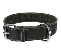 Collier Pour Chien En Cuir Ciré Et Vieilli Trixie Rustic Heartbeat