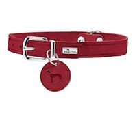 Collier Pour Chien En Cuir Simple Hunter Aalborg - Taille 47 (S-M) Rouge