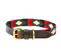 Collier pour chien en cuir Weatherbeeta Polo Marron XL