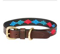 Collier pour chien en cuir Weatherbeeta Polo Marron XS