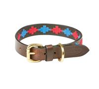 Collier pour chien en cuir Weatherbeeta Polo Marron XS