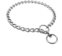 Collier pour chien en fer pour chiens de petite, moyenne et grande taille | Forte prise en main sécurisée, tailles S/M/L/XL, facile à mettre et à enlever, contrôle facile du comportement
