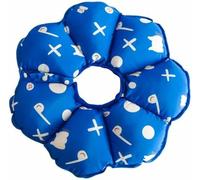Collier pour Chien en Forme de Tournesol Souple pour Protection de la tête, Collier de Bain, Bleu Ciel, M