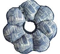 Collier pour Chien en Forme de Tournesol Souple pour Protection de la tête, Collier de Bain, Bleu Marine, S