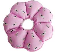 Collier pour Chien en Forme de Tournesol Souple pour Protection de la tête, Collier de Bain, Rose, L