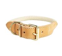 Collier pour chien en nylon Duvoplus Explor Forest Beige 41/49 cm