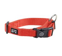 Collier pour chien en sangle de nylon Duvoplus Classic Rouge L / 35/55 cm / 25 mm