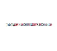 Collier pour Chien et Chat, Bandoulière Imprimée Souple, Boucle Réglable, Taille Ajustable - Confort Durable, Anneau en D Pratique, Usage Quotidien et Dressage (L)