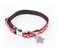 Collier pour chien etoiles Alter Ego Rouge XS