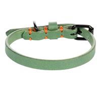 Flamingo Collier de Chien Vert - 43-53 cm L - Ajustable -Cuir de qualité - Anti Traction - très Confortable pour Votre Chien