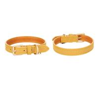 Collier pour chien Flamingo Virginia Jaune 43/53 cm x 25x4 mm