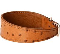 Collier pour Chien Hardy Collier for Chien en Cuir véritable, Robuste, Design Unique et Confortable, for Chiens de Grande, Moyenne et Petite Taille(Brown,S)