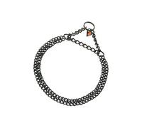 Collier pour Chien Hs Sprenger 2 mm Double Maillons 50 cm Noir