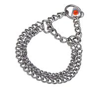 Collier pour Chien Hs Sprenger Argenté 2 mm Double Maillons (55 cm)
