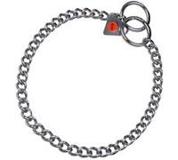 Collier pour Chien Hs Sprenger Argenté 2 mm Maillons Torsadé 50 cm Argent G