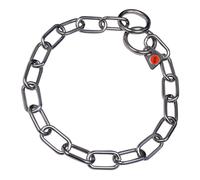 Collier pour Chien Hs Sprenger Argenté 3 mm Maillons Semi-long (55 cm)