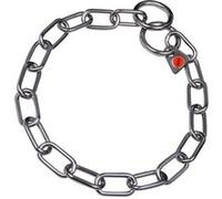 Collier pour Chien Hs Sprenger Argenté 3 mm Maillons Semilong 50 cm Argent G