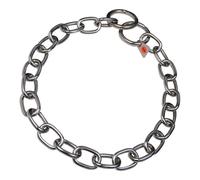 Collier pour Chien Hs Sprenger Argenté 4 mm Maillons Semi-long (74 cm)