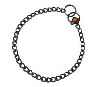Sprenger Collier, maillons ronds - Acier inoxydable noir, 2,5 mm, 50 cm
