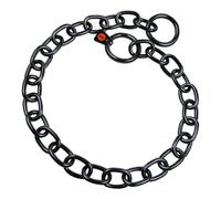 Collier pour Chien Hs Sprenger Noir 4 mm Maillons Semi-long (74 cm)