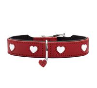 Hunter Collier Love Couleur Rouge/Noir, Taille 60