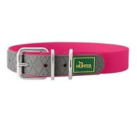 Collier Pour Chien - Hunter - Modèle Convenience - Plastique Framboise - Taille 42-50 Cm - Largeur 2,5 Cm