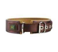 Collier pour Chien Hunter Neoprene Reflect Marron (49-56 cm)