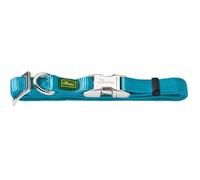 Collier Pour Chien Hunter Vario Base Cou Aluminium Refermable L 45-65 Cm - Turquoise