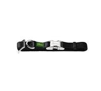 Collier Pour Chien - Hunter - Vario Basic Alu-Strong - Nylon - Fermoir En Aluminium - Noir