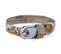 Collier pour chien italien de petite ville réglable, doux et confortable avec boucle en métal pour animal domestique de petite et moyenne taille