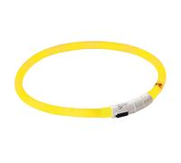 Kerbl Maxi Safe Collier Lumineux pour Chien Jaune 55 cm