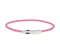 Kerbl Collier pour animaux LED Maxi Safe 65 cm 10 mm Rose