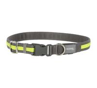 Collier pour chien lumineux Kerbl Light&Reflex Gris 35/50 cm