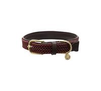 Collier pour Chien - M/L - Nylon - Bordeaux