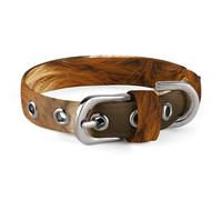 Collier pour chien marmotte dessiné à la main - Réglable - Doux et confortable - Avec boucle en métal - Pour animaux de compagnie de petite et moyenne taille
